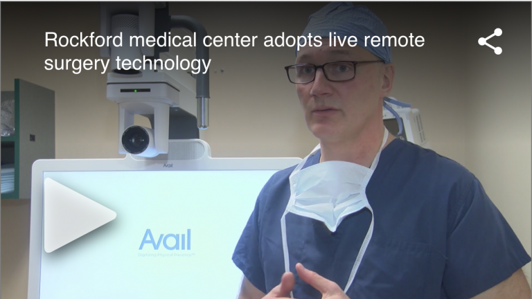 Rockford medical center adopts live remote surgery technology