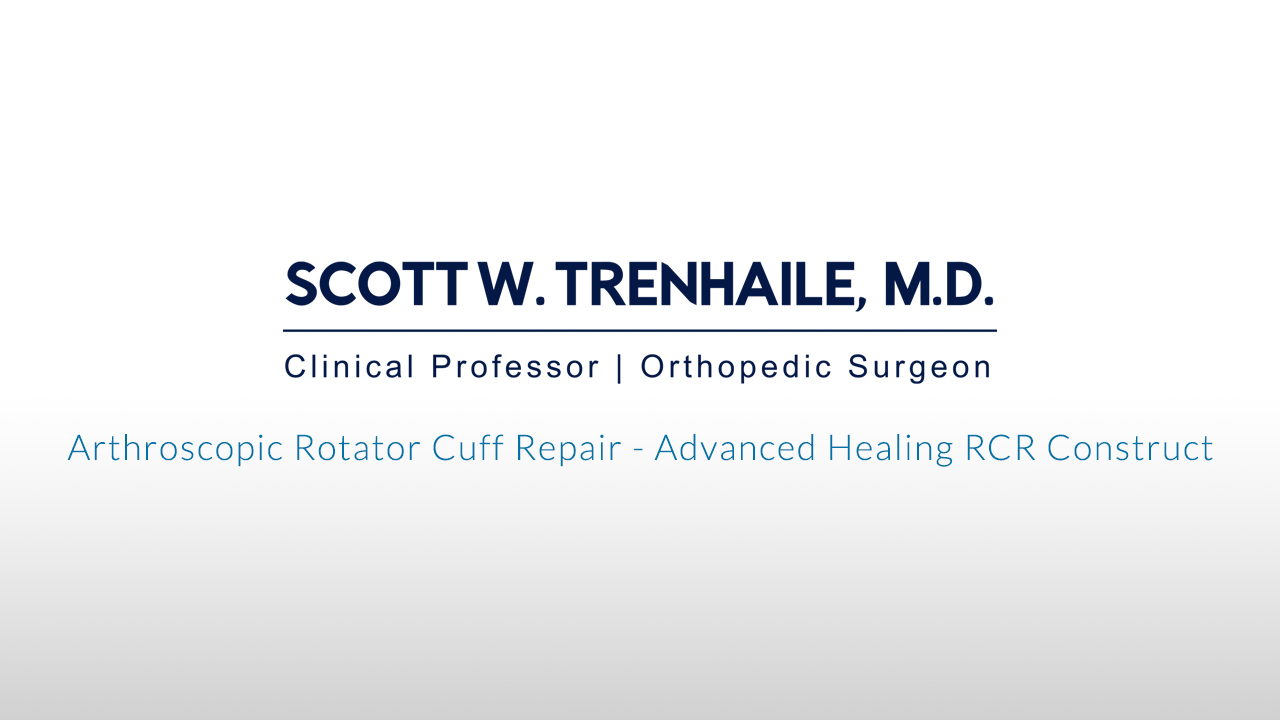 Arthroscopic-Rotator-Cuff-Repair Advanced-Healing-RCR-Construct